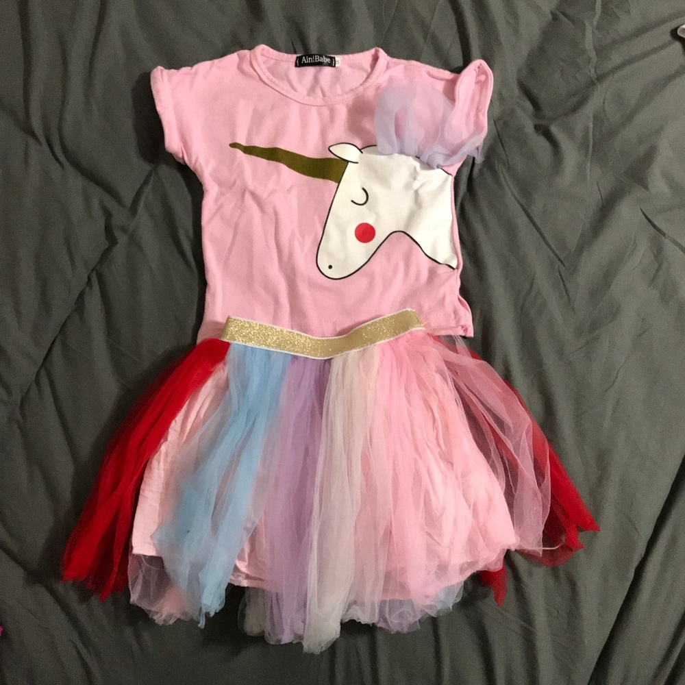 🦄Unicorn two piece outfit🦄